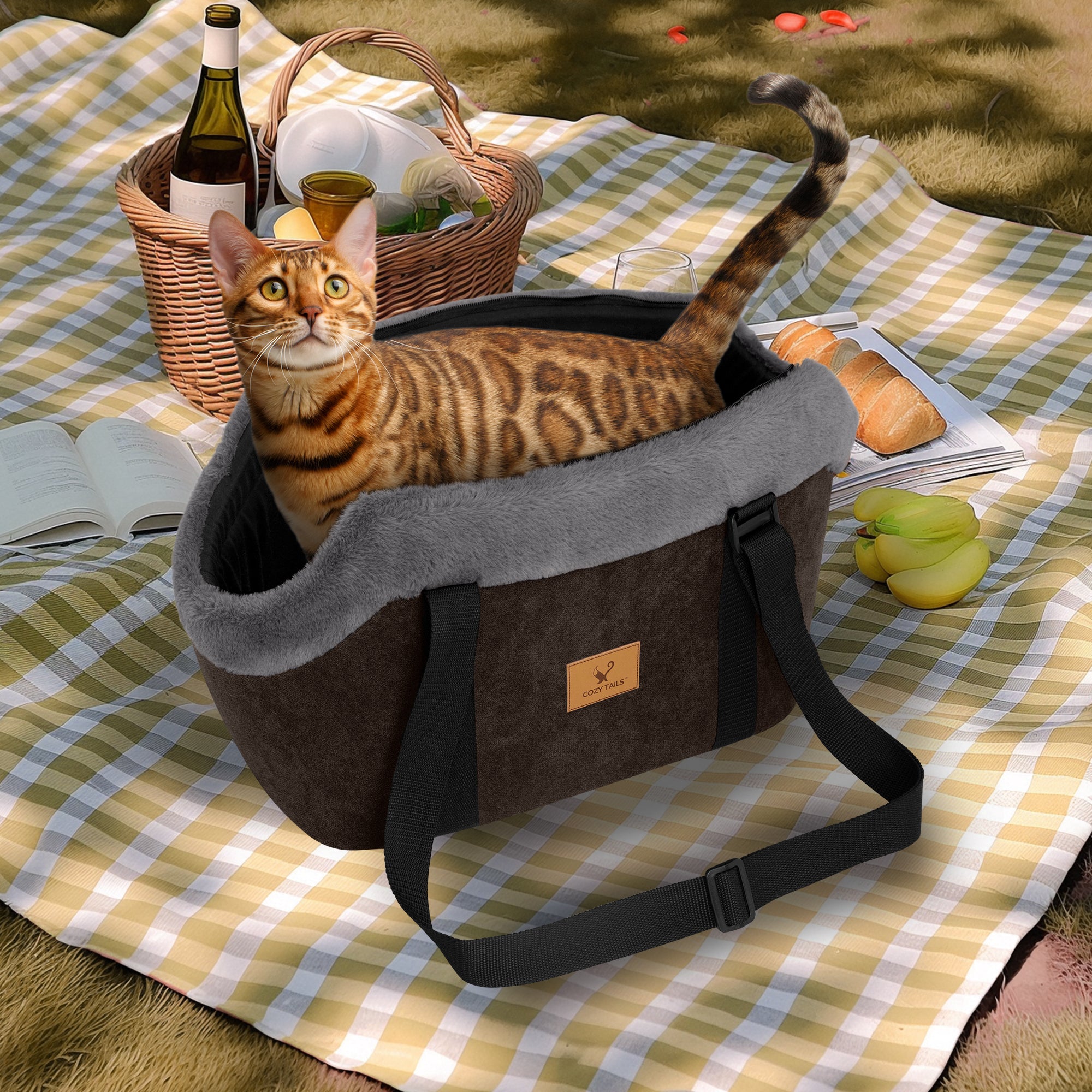 CT042 - Dog Tote Bag Carrier - For Cold Seasons – Cozy Tails